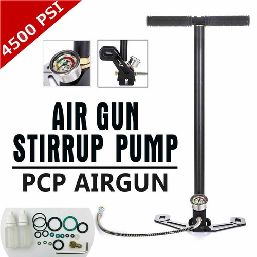 Air gun rifle filling - rifle, stirrup