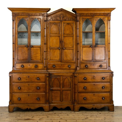 Large 19th century - 19th, oak