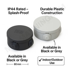 Waterproof IP44 Junction Box