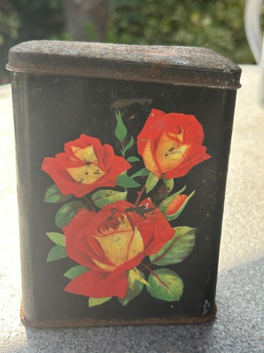 Vintage tea tin - vintage,
