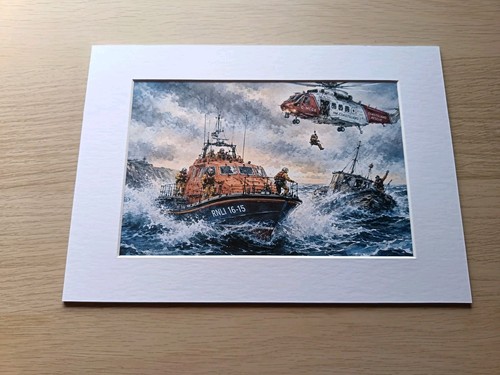 Rnli lifeboat hm coastguard - rnli,