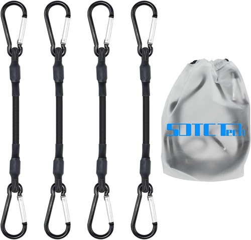 12in mini short bungee - bungee, cords