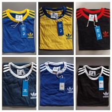 Adidas Men's T-Shirt Trefoil Logo Design Classic Short Sleeve Shirt