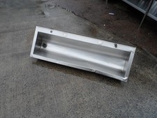 Stainless Steel Trough Sink Wall Mounted 1200mm Dent £100 + Vat
