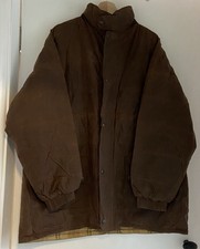 Men’s Brown Cotton Oilskin