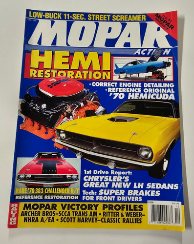 Mopar magazine december 1992 - mopar,