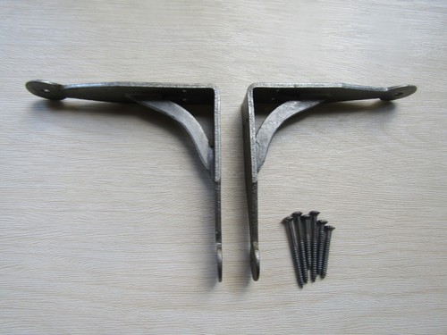 Pair iron victorian - pair,