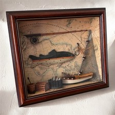 Vintage Nautical Fishing Theme