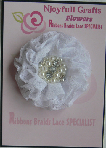 Chantilly lace white flower - lace,