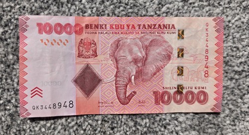 Bank tanzania ten thousand - tanzania,