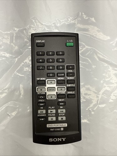 Sony rmt d183 portable dvd - sony,