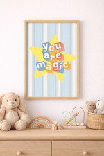 You Are Magic nursery wall art