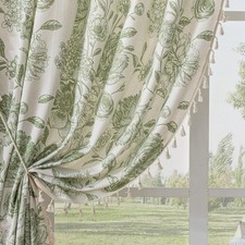 F-CHU Boho Curtains for Living