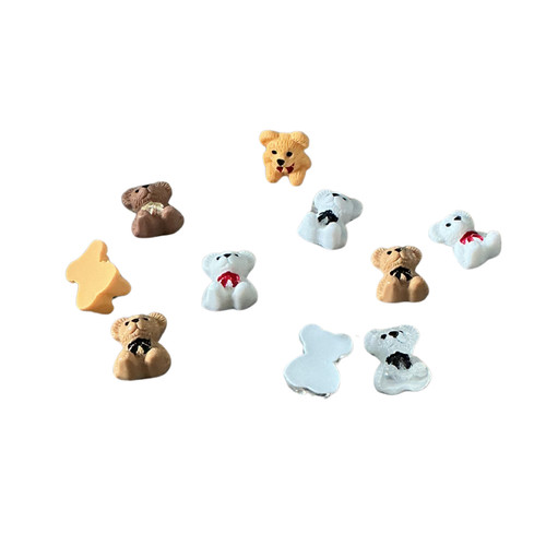 Pcs resin teddy bear craft - resin,