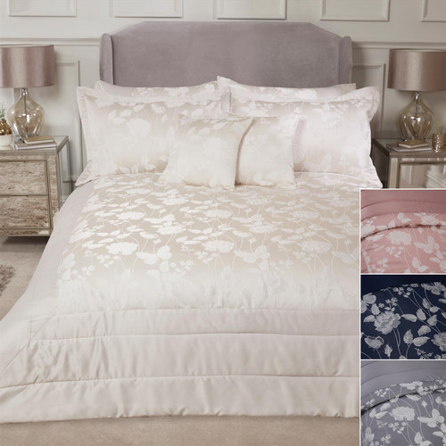 Quilted bedspread set with - quilted,