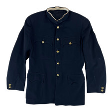 British Army Jacket Vintage 1940s No 1 Dress Black Royal Tank Regiment Medium