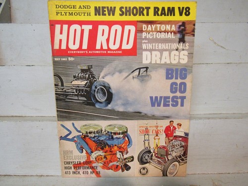 Hot rod mag - hot, 1962;mopar
