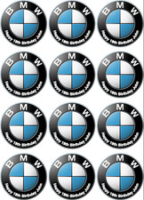 12 Personalised BMW Cupcake