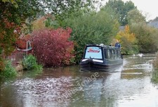 Photo 6x4 Trent and Mersey Canal at Rugeley, Staffordshire A hire cruiser c2009