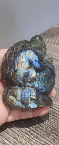 Labradorite crystal dolphin - crystal,
