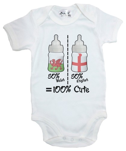 Personalised baby bodysuit - personalised,