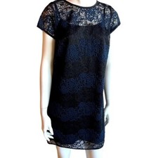 Ann Taylor Loft Lined Lace Dress Size 6