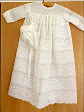 VINTAGE WHITE NYLON LACE BABY