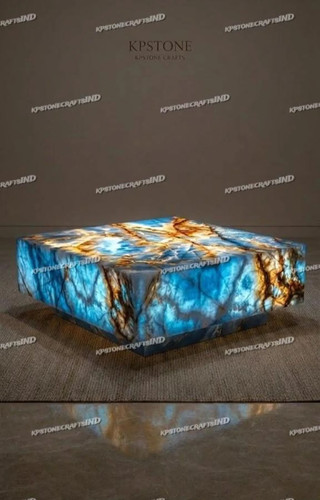 Backlit blue onyx - backlit,