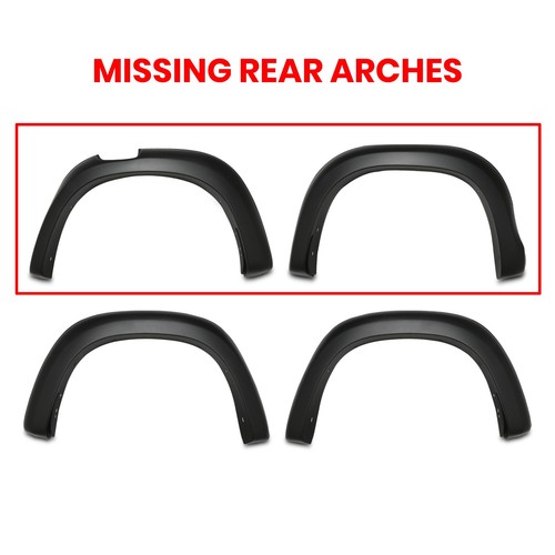 Wd19 matte black wheel arch - matte,