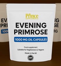 EVENING PRIMROSE OIL 1000MG  30-1000 CAPSULES HORMONE BALANCE, JOINTS, HEART
