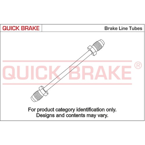 Brake pipe hose copper front - pipe/hose,