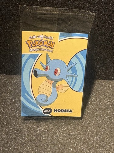 Sealed horsea pokémon - horsea, stadium