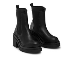 RUSSELL & BROMLEY Camden Double Platform Calf Boot 38 UK 5