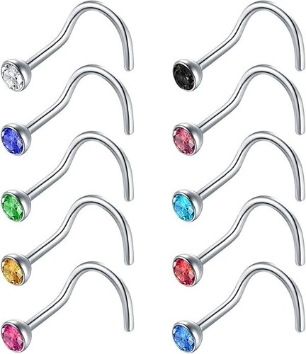 Nose stud pin surgical steel - stud,