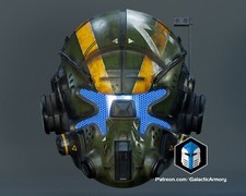 Jack Cooper Pilot Helmet -  Galactic Armory - DIY - Painted