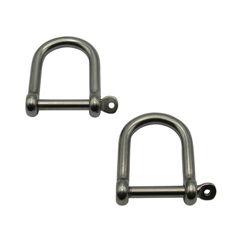 Stainless steel wide dee - wide,