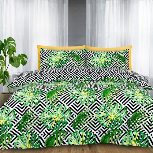 Ethnic leaf duvet cover set - ethnic,