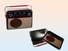 RETRO RADIO 1960s LUNCH BOX