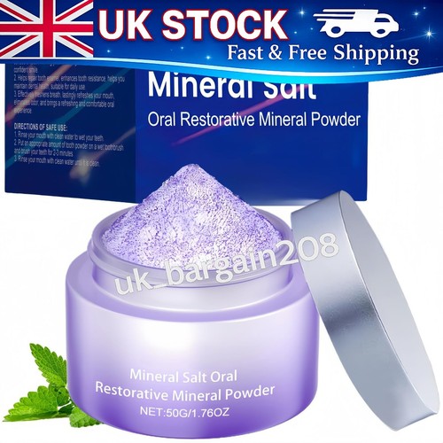 Mineral tooth powder for