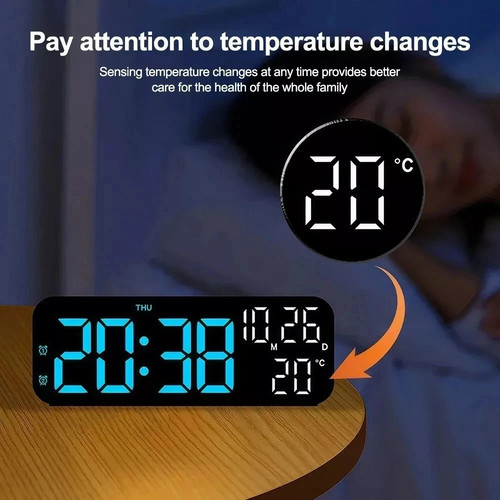 Led electric digital - led, alarm