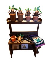 Harry Potter Miniverse Back To Hogwarts Potting Table Mandrake