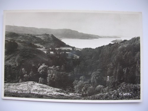 Loch melfort postcard near - postcard,