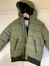 Minoti Boys' Green Puffer 7-8