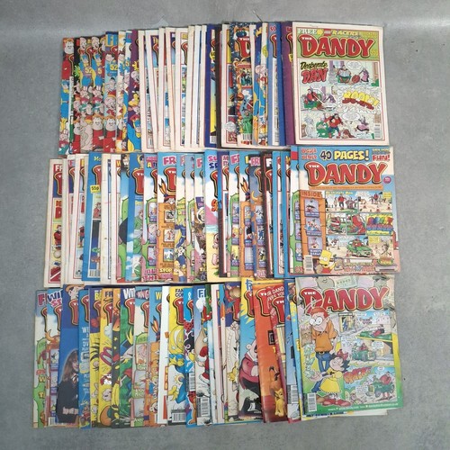 85x dandy paper comic magazine - paper,