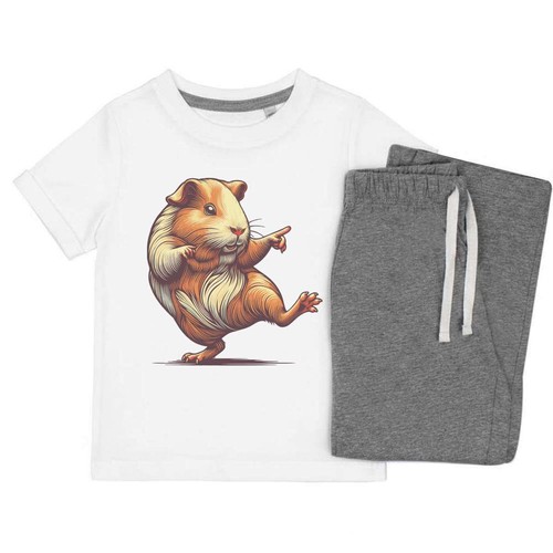 Guinea pig dancing kids - pig,