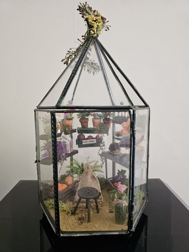 Mini glass green house - mini,
