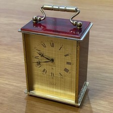 Vintage Imhof table clock 15