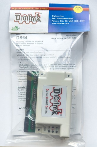 Digitrax ds64 stationary - digitrax,