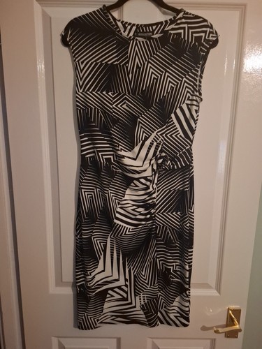 Womens black white dress size - womens,
