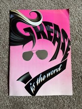 Grease The Musical Programme